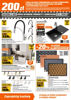 OBI - gazetka promocyjna Gazetka od środy 22.10 do wtorku 11.11 - strona 2 OBI - gazetka promocyjna Gazetka od środy 22.10 do wtorku 11.11 - strona 2