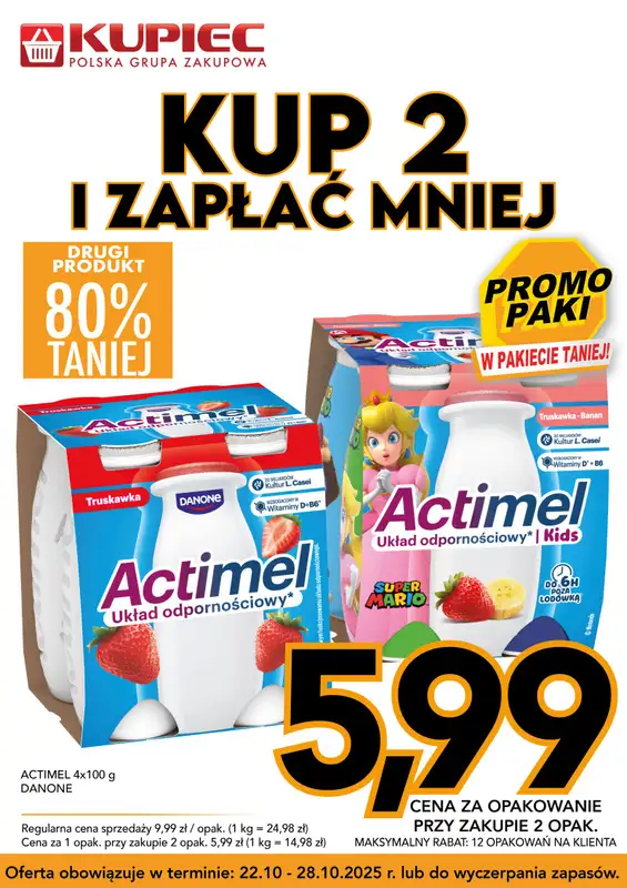 Kupiec - gazetka promocyjna Promopaki  