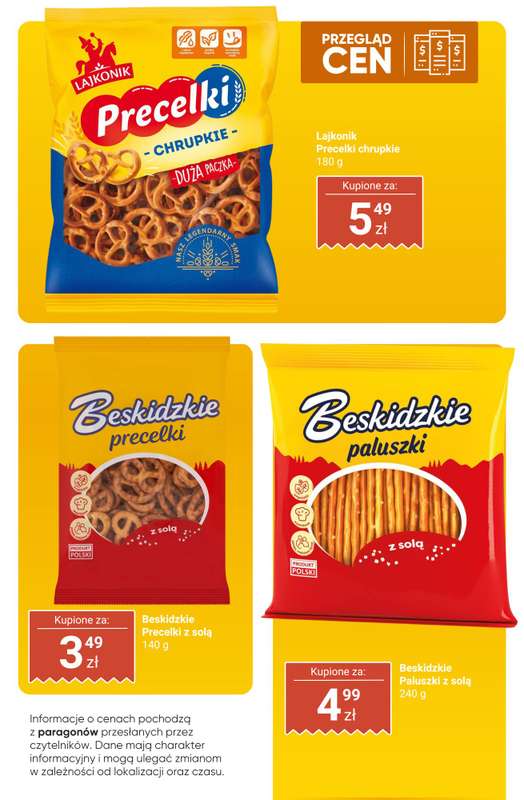 Biedronka - gazetka promocyjna S艂one przek膮ski - przegl膮d cen od czwartku 23.10 do soboty 25.10 - strona 6 Biedronka - gazetka promocyjna S艂one przek膮ski - przegl膮d cen od czwartku 23.10 do soboty 25.10 - strona 6
