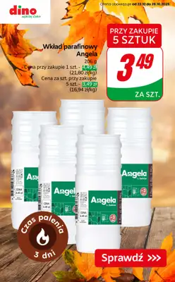 Dino - gazetka promocyjna Oferty na znicze i wkłady od czwartku 23.10 do wtorku 28.10 - strona 8 Dino - gazetka promocyjna Oferty na znicze i wkłady od czwartku 23.10 do wtorku 28.10 - strona 8