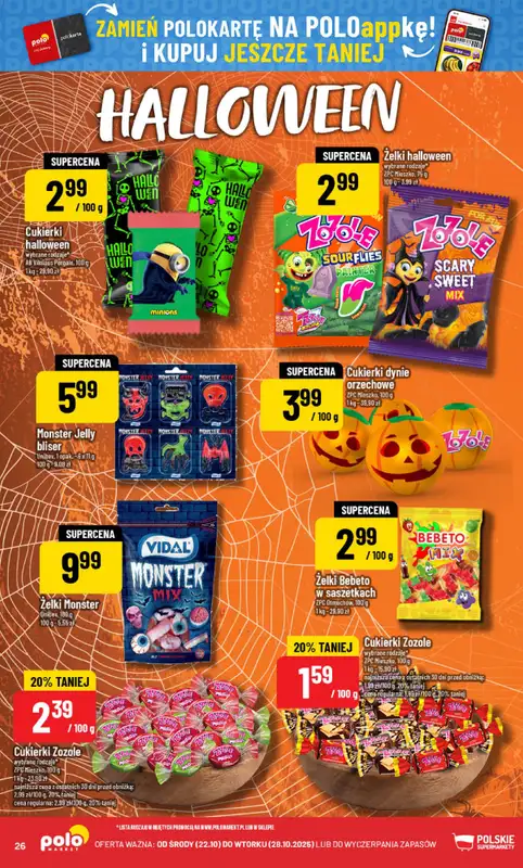 POLOmarket - gazetka promocyjna Gazetka od środy 22.10 do wtorku 28.10 - strona 26
