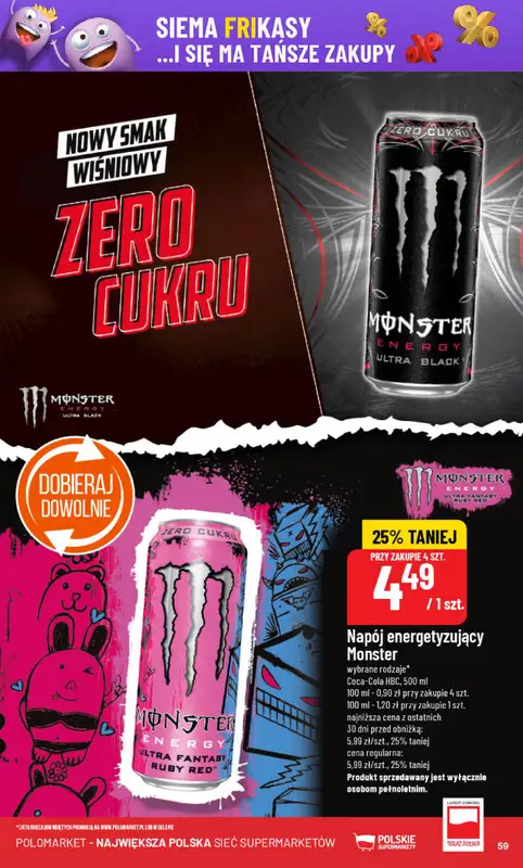 POLOmarket - gazetka promocyjna Gazetka od środy 22.10 do wtorku 28.10 - strona 59