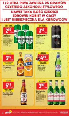 POLOmarket - gazetka promocyjna Gazetka od środy 22.10 do wtorku 28.10 - strona 62 POLOmarket - gazetka promocyjna Gazetka od środy 22.10 do wtorku 28.10 - strona 62