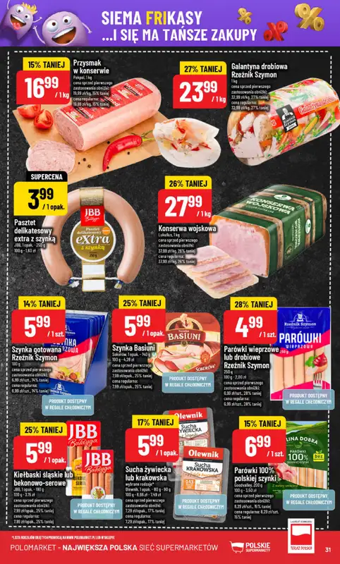 POLOmarket - gazetka promocyjna Gazetka od środy 22.10 do wtorku 28.10 - strona 31