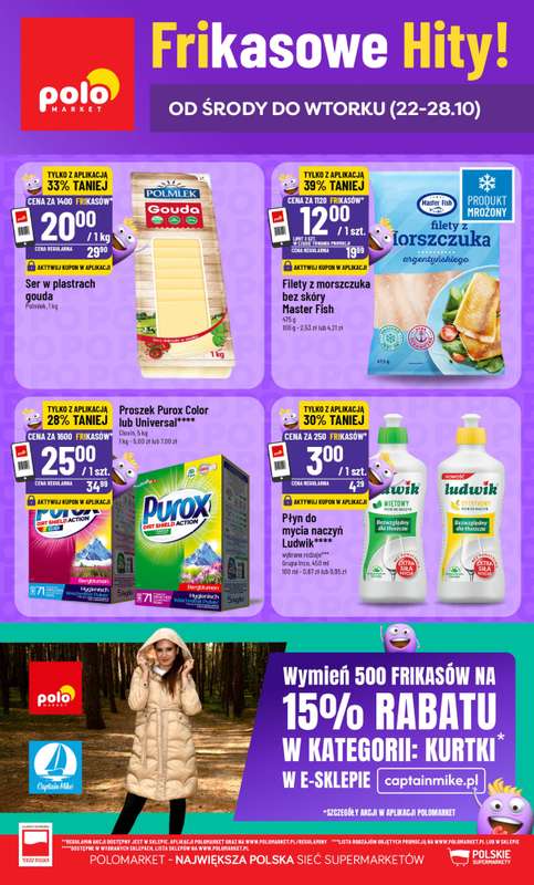 POLOmarket - gazetka promocyjna Frikasowy Katalog od środy 22.10 do wtorku 28.10