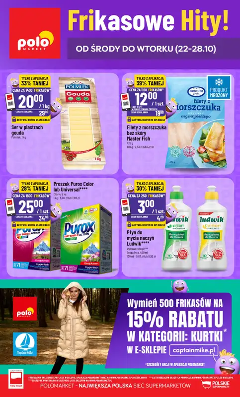 POLOmarket - gazetka promocyjna Frikasowy Katalog od środy 22.10 do wtorku 28.10