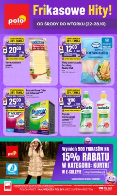 POLOmarket - gazetka promocyjna Frikasowy Katalog od środy 22.10 do wtorku 28.10 POLOmarket - gazetka promocyjna Frikasowy Katalog od środy 22.10 do wtorku 28.10