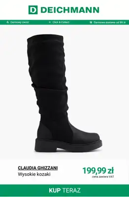 Deichmann - gazetka promocyjna Kozaki damskie w atrakcyjnych cenach od środy 22.10  - strona 6