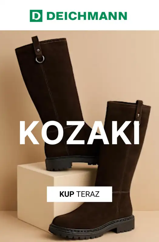 Deichmann - gazetka promocyjna Kozaki damskie w atrakcyjnych cenach  