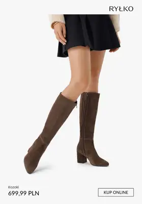 Ryłko - gazetka promocyjna KOZAKI damskie od środy 22.10  - strona 7