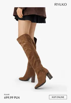 Ryłko - gazetka promocyjna KOZAKI damskie od środy 22.10  - strona 6