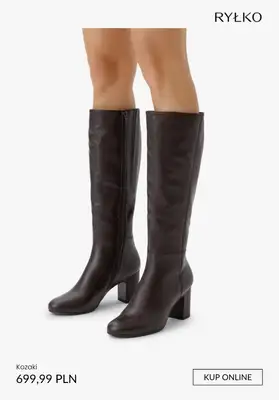 Ryłko - gazetka promocyjna KOZAKI damskie od środy 22.10  - strona 5