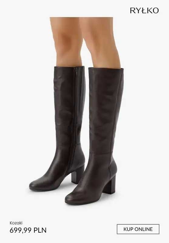 Ryłko - gazetka promocyjna KOZAKI damskie od środy 22.10  - strona 5