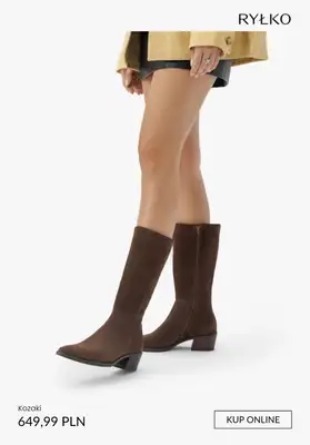 Ryłko - gazetka promocyjna KOZAKI damskie od środy 22.10  - strona 9