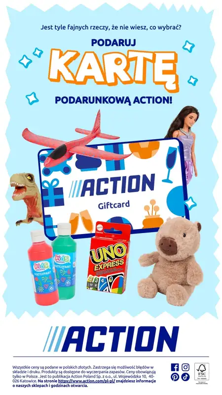 Action - gazetka promocyjna Katalog Prezenty od środy 22.10 do wtorku 28.10 - strona 186