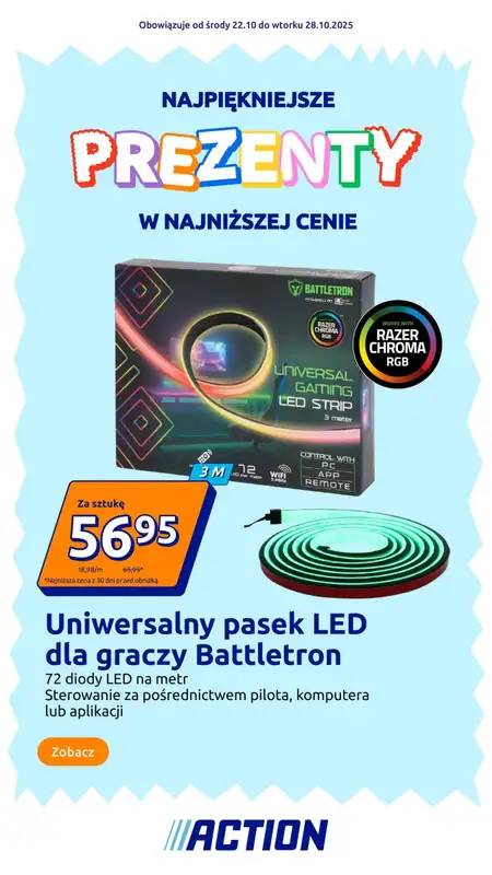 Action - gazetka promocyjna Katalog Prezenty  