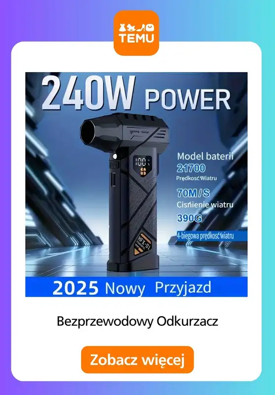 Temu - gazetka promocyjna Odkurzacze do domu i do auta   - strona 3