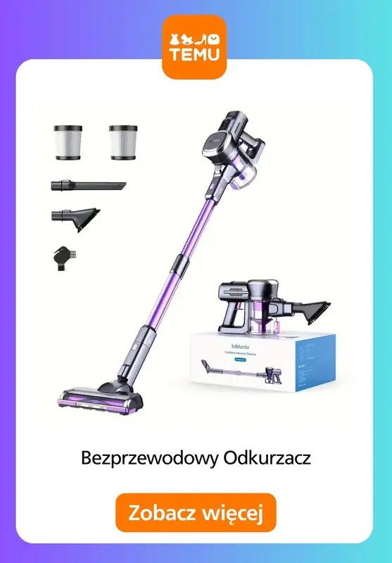 Temu - gazetka promocyjna Odkurzacze do domu i do auta   - strona 2