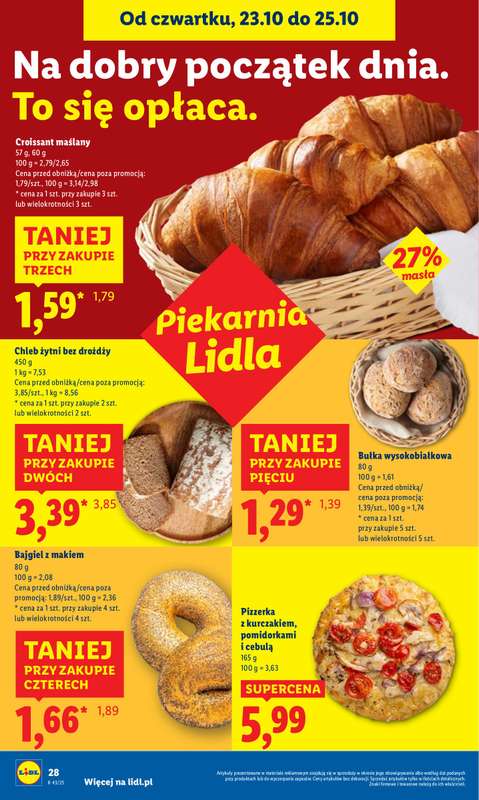 Lidl - gazetka promocyjna Oferta od czwartku od czwartku 23.10 do soboty 25.10 - strona 32
