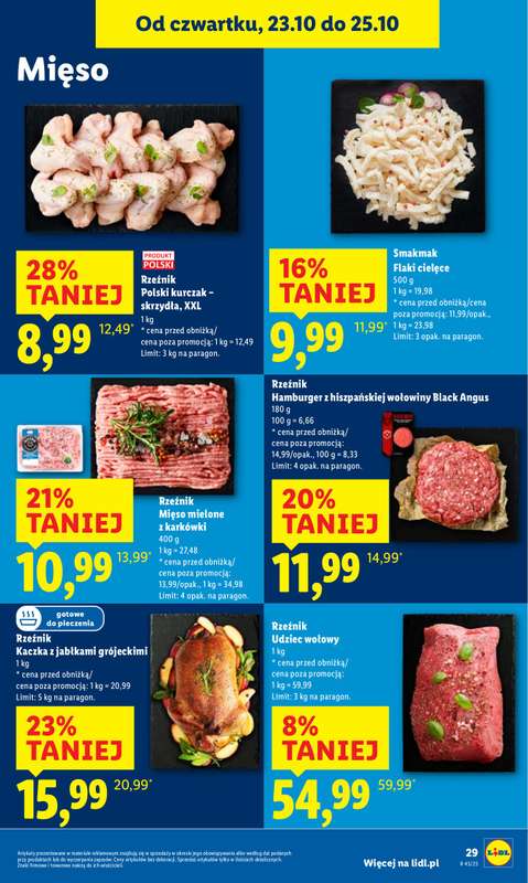 Lidl - gazetka promocyjna Oferta od czwartku od czwartku 23.10 do soboty 25.10 - strona 33