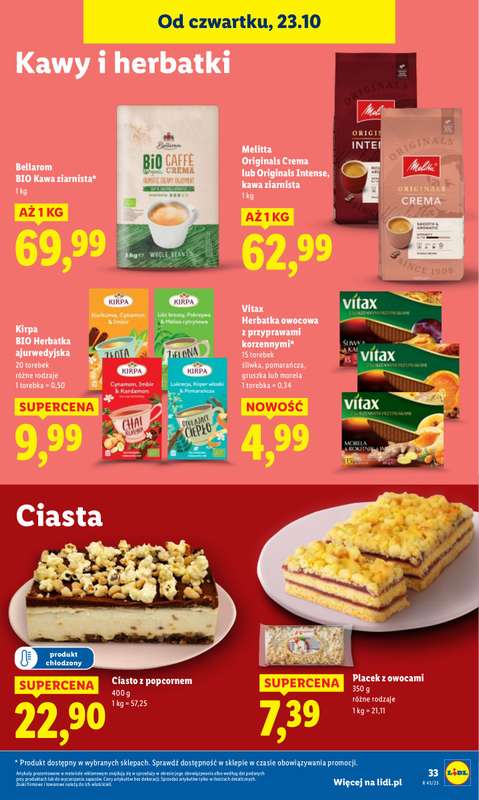 Lidl - gazetka promocyjna Oferta od czwartku od czwartku 23.10 do soboty 25.10 - strona 37