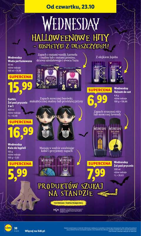 Lidl - gazetka promocyjna Oferta od czwartku od czwartku 23.10 do soboty 25.10 - strona 42