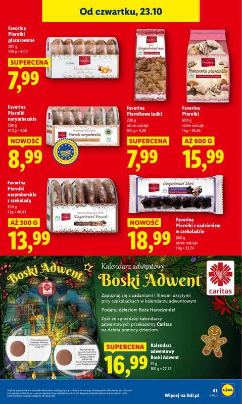 Lidl - gazetka promocyjna Oferta od czwartku od czwartku 23.10 do soboty 25.10 - strona 45
