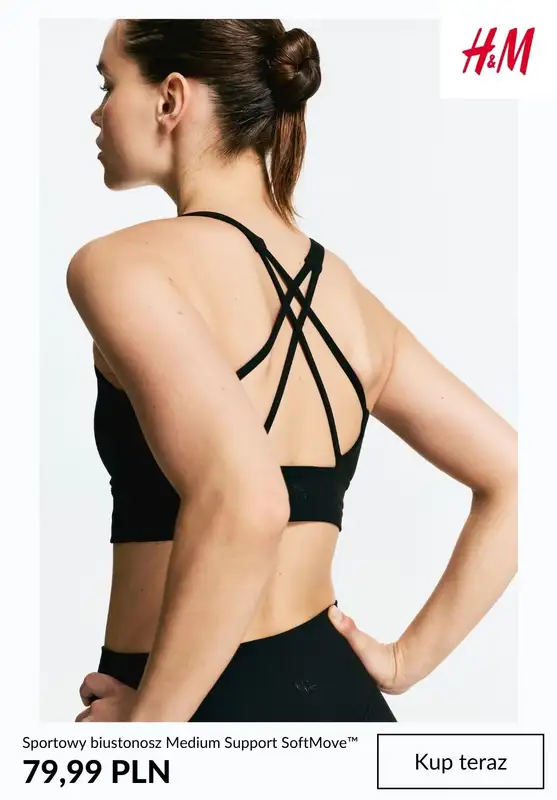 H&M - gazetka promocyjna Biustonosze sportowe od środy 22.10  - strona 5