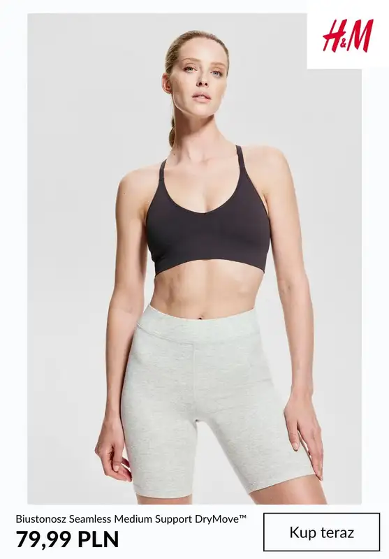 H&M - gazetka promocyjna Biustonosze sportowe od środy 22.10  - strona 7