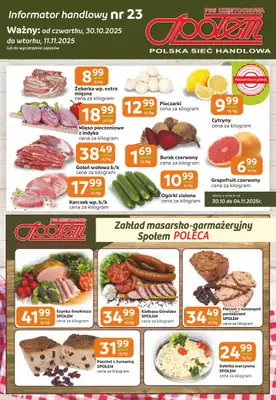 Społem Częstochowa - gazetka promocyjna Gazetka od czwartku 30.10 do wtorku 11.11 Społem Częstochowa - gazetka promocyjna Gazetka od czwartku 30.10 do wtorku 11.11