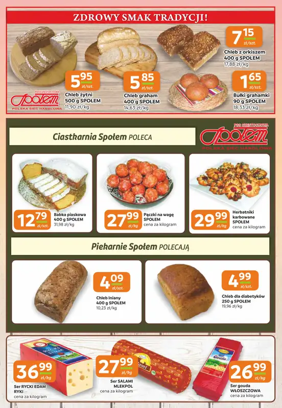 Społem Częstochowa - gazetka promocyjna Gazetka od czwartku 30.10 do wtorku 11.11 - strona 2