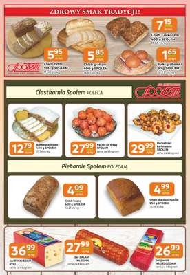 Społem Częstochowa - gazetka promocyjna Gazetka od czwartku 30.10 do wtorku 11.11 - strona 2 Społem Częstochowa - gazetka promocyjna Gazetka od czwartku 30.10 do wtorku 11.11 - strona 2