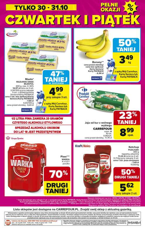 Carrefour Market - gazetka promocyjna Weekend okazji już od środy od środy 29.10 do piątku 31.10 - strona 8
