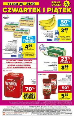 Carrefour Market - gazetka promocyjna Weekend okazji już od środy od środy 29.10 do piątku 31.10 - strona 8 Carrefour Market - gazetka promocyjna Weekend okazji już od środy od środy 29.10 do piątku 31.10 - strona 8