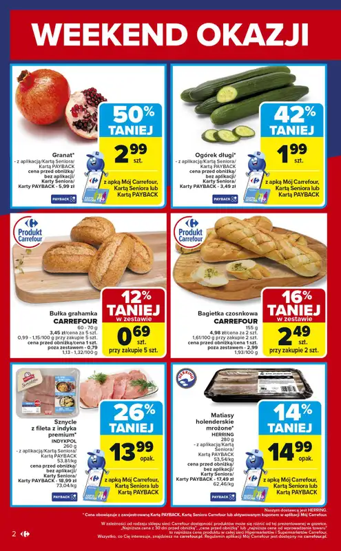 Carrefour Market - gazetka promocyjna Weekend okazji już od środy   - strona 2