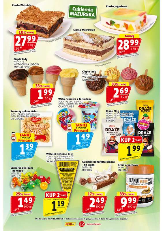 Prim Market - gazetka promocyjna Gazetka od czwartku 23.10 do środy 29.10 - strona 12