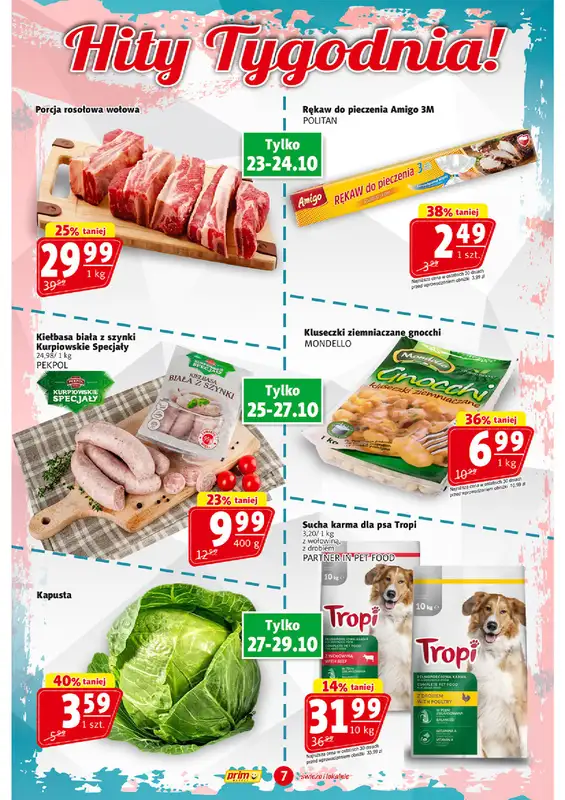 Prim Market - gazetka promocyjna Gazetka od czwartku 23.10 do środy 29.10 - strona 7