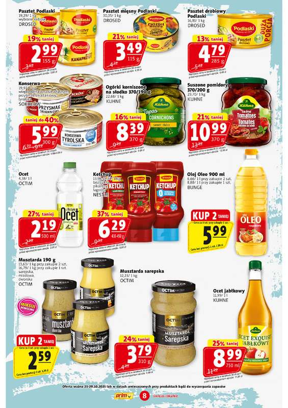 Prim Market - gazetka promocyjna Gazetka od czwartku 23.10 do środy 29.10 - strona 8