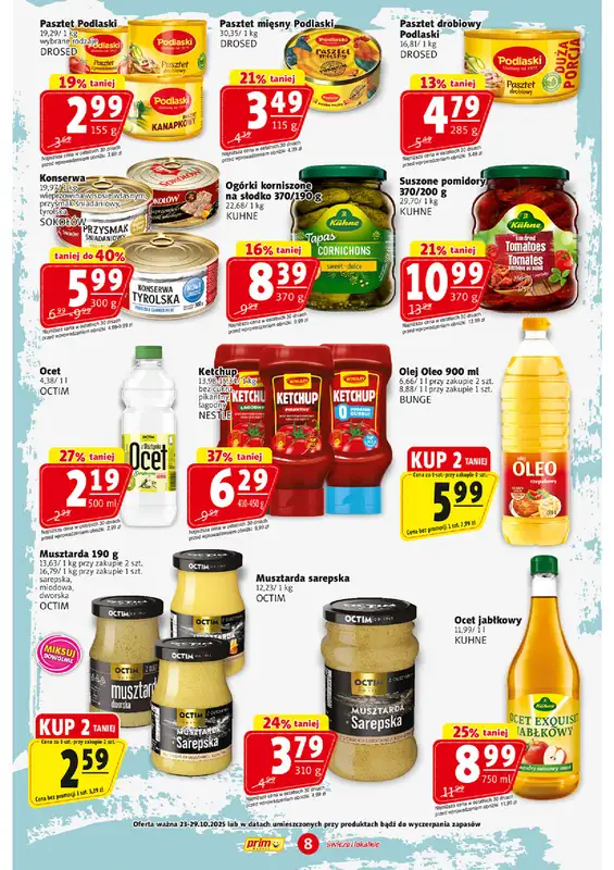 Prim Market - gazetka promocyjna Gazetka od czwartku 23.10 do środy 29.10 - strona 8
