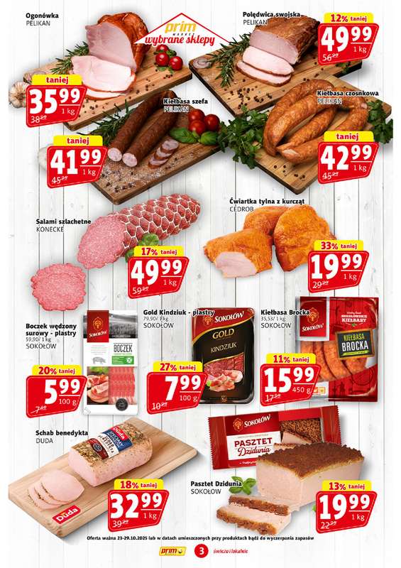 Prim Market - gazetka promocyjna Gazetka od czwartku 23.10 do środy 29.10 - strona 3