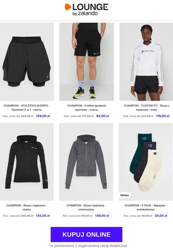 Lounge by Zalando - gazetka promocyjna Do -70% Champion od środy 22.10 do niedzieli 26.10 - strona 4