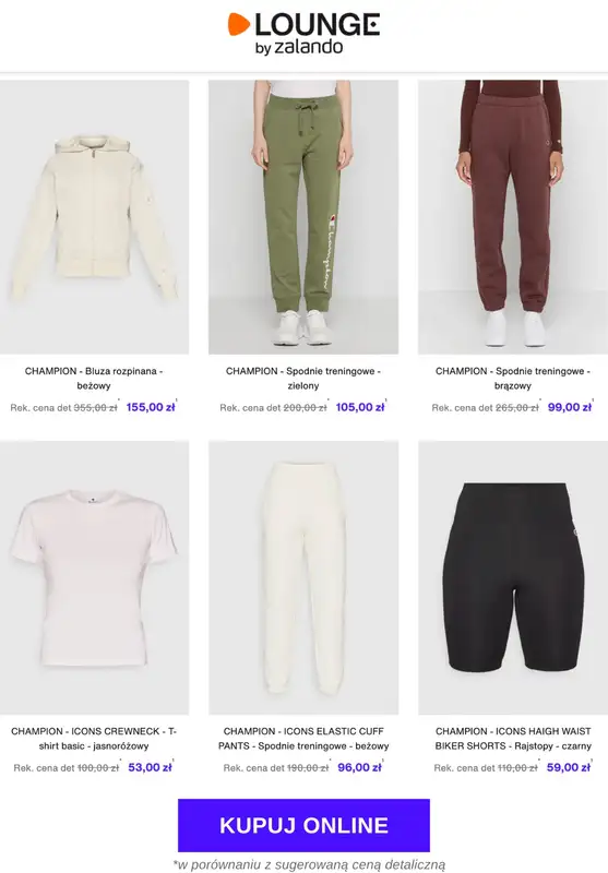 Lounge by Zalando - gazetka promocyjna Do -70% Champion od środy 22.10 do niedzieli 26.10 - strona 6