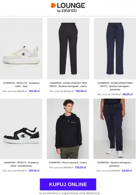 Lounge by Zalando - gazetka promocyjna Do -70% Champion od środy 22.10 do niedzieli 26.10 - strona 3 Lounge by Zalando - gazetka promocyjna Do -70% Champion od środy 22.10 do niedzieli 26.10 - strona 3