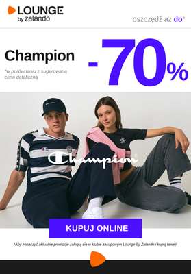 Lounge by Zalando - gazetka promocyjna Do -70% Champion od środy 22.10 do niedzieli 26.10