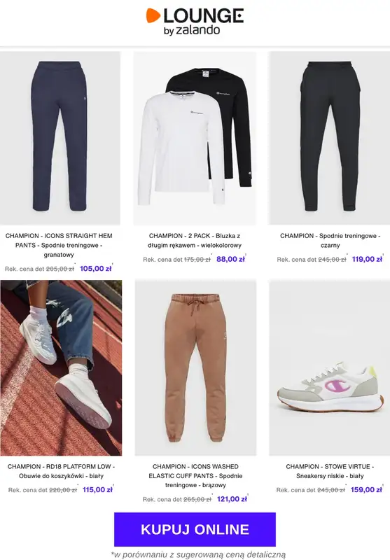 Lounge by Zalando - gazetka promocyjna Do -70% Champion   - strona 2