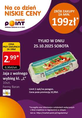 Market Point - gazetka promocyjna Oferta weekendowa od czwartku 23.10 do soboty 25.10