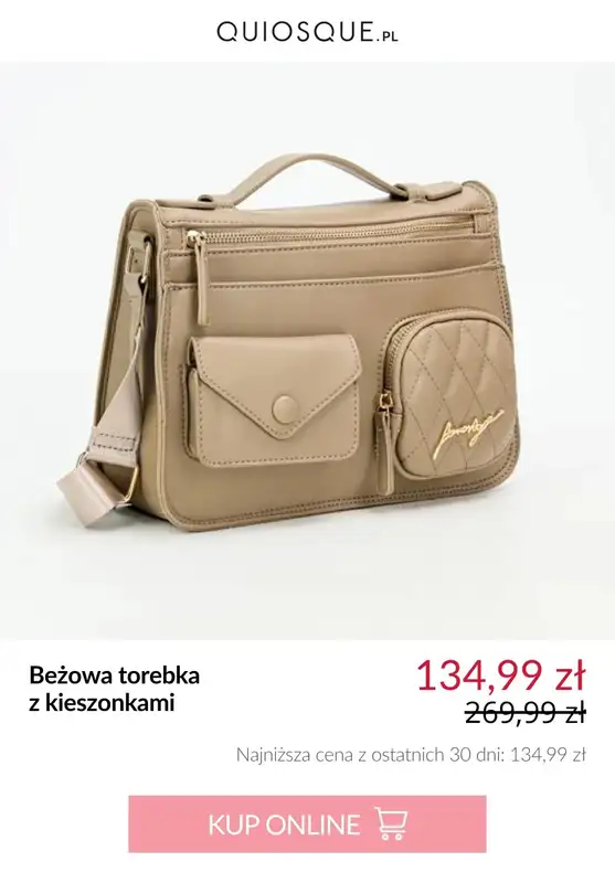 Quiosque - gazetka promocyjna -50% na torebki od środy 22.10  - strona 7