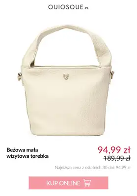 Quiosque - gazetka promocyjna -50% na torebki od środy 22.10  - strona 6