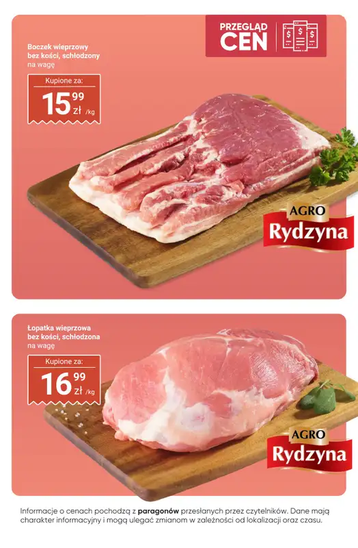 Dino - gazetka promocyjna Mięso, pieczywo, nabiał - przegląd cen   - strona 2
