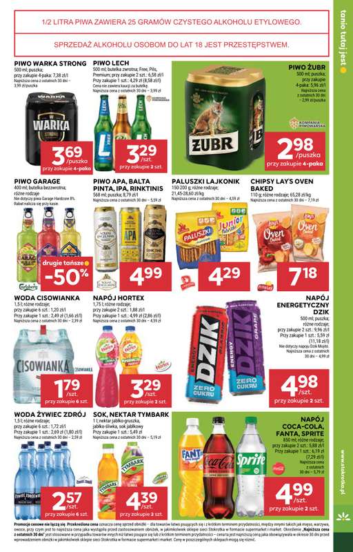 Stokrotka - gazetka promocyjna Gazetka Supermarket od czwartku 23.10 do środy 29.10 - strona 29